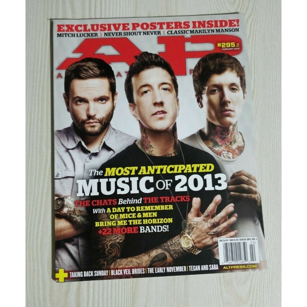NEW Alternative Press Magazine #295 February 2013 Most Anticipated Music Of 2013
